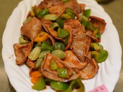 腊八蒜炒肚片-福临门酒店·海鲜·家常菜·浑锅