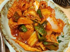泡菜炒鱿鱼-쌍화점 霜花店·朝鲜族料理(徐家汇店)