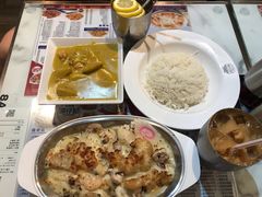 焗芝士海鲜饭-深仔记茶餐厅(亚士厘道店)
