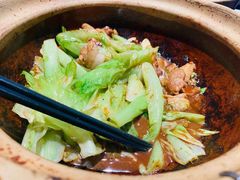 虾酱啫啫生菜梗-大鸽饭(体育西路店)