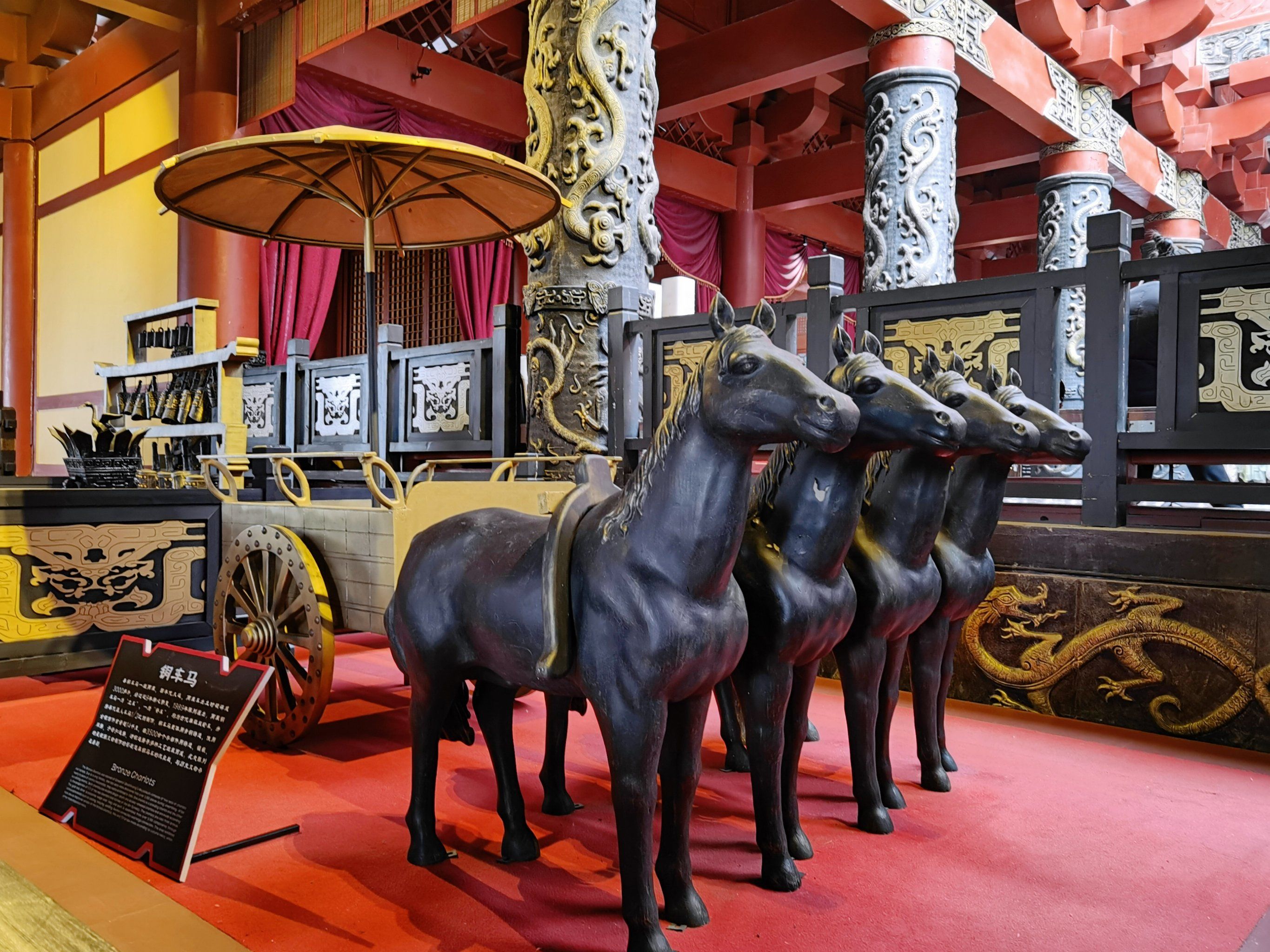 上海去横店影视城《秦王宫》快乐的旅行