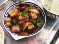 青椒牛柳盖饭-伟记奥面馆(养育巷店)
