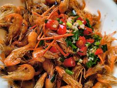 油爆虾-壹只菜·崇明本地特色菜(崇明南门店)