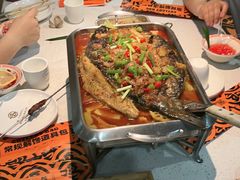 微辣蒜香味烤鱼-鸣记脆皮烤鱼(岐山路店)