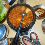 分量超大的韩式烤肉，味道也🉑