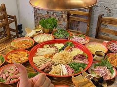 -陈叉子钢盆烤肉(中原万达店)