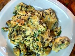 韭菜鸡蛋炒地皮菜-海岛渔村大酒店(云霄路店)