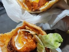 -小红车炸蛋葱油饼