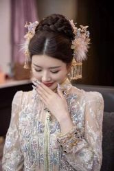 -懿沉香中式嫁衣礼服秀禾服龙凤褂马来褂旗袍总店