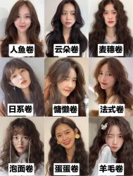 -I+造型烫发染发