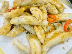 椒盐九肚鱼-凤城康记饭店
