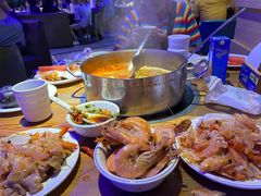 海鲜拼盘-蒙肥羊·酸汤潮牛·鲜牛肉火锅烤肉自助(岗顶店)