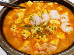 石锅蟹黄虾仁豆腐-小厨娘淮扬菜(天印大道店)