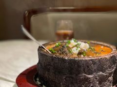 养生石锅黑豆腐-宴昆山·私房菜(春晖店)