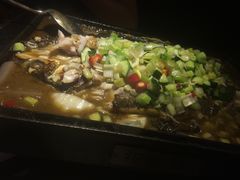 -探鱼·鲜青椒爽麻烤鱼(三水广场店)