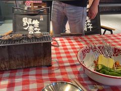 -生火火·地摊小炉子烧烤自助.鲜切牛羊肉(龙湖北城天街店)