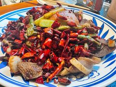 招牌川椒爆毛肚-福苗小骆驼烧烤(大唐不夜城店)