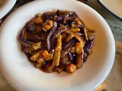 鲜贝烧茄子-那家小馆•北京菜•烤鸭(香山店)