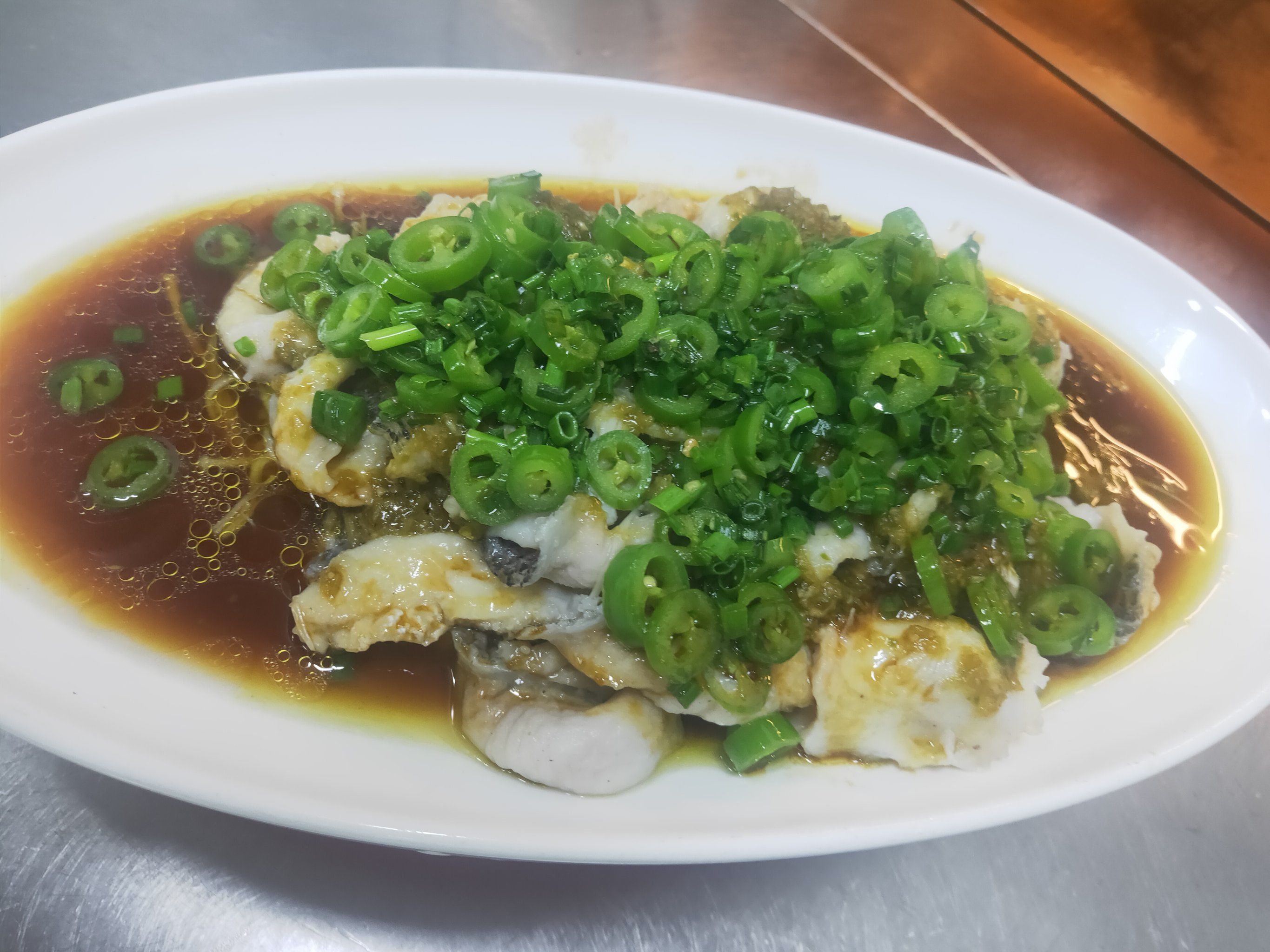 大师的菜,家常的味烧椒鱼片,鲜辣滑嫩等你来尝