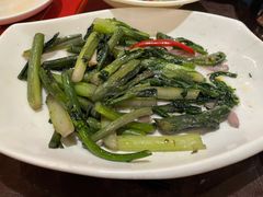 清炒菜苔-刘胖子家常菜·蹄花焖藕(中南店)