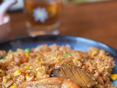 泰式酸辣酱海鲜炒饭-甜阿姨·天台花园私房菜(万松园店)