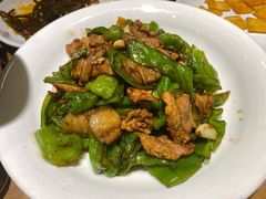 辣椒炒肉-肖记公安牛肉鱼杂馆· 省级非物质文化遗产(仁和路店)