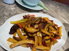 腊味炒三菇-四道菜·福建菜馆(新街口金鹰店)