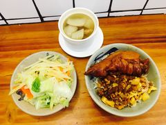 猪脚卤肉饭-红猪卤肉饭(大西洋美食城店)