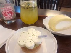 柚子柠檬塔-Ten Olives甜点