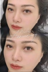 -西施无菌半永久纹绣眉眼影唇轻增发纹发际线