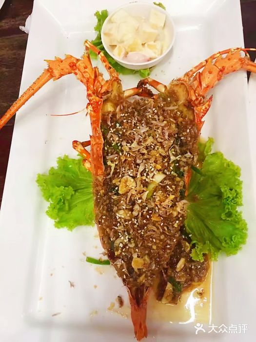 Pupen Seafood Restaurant虾，螃蟹，鱿鱼图片