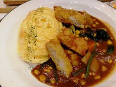 炸虾排咖喱蛋包饭-池奈·咖喱蛋包饭(熙地港店)