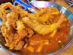 必点炸鸡翅配年糕-HOTISLAND海鸡岛·韩国料理(江南西店)
