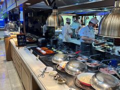 自助取餐区-舜耕山庄四时万和自助餐厅