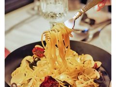 鲜贝意粉-火车头法国西餐厅