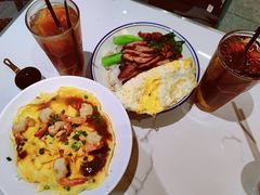 南美大虾仁滑蛋饭-金玉茶餐厅(南油店)