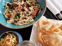 炙烤明太鱼籽虾仁拌面-里面·Noodlology(机电院店)