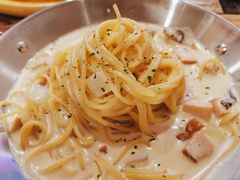 烟熏鸡胸奶油意面-Kpasta韩式意大利面