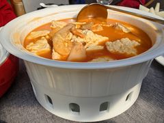 松茸虾汤老豆腐-花家怡园(四合院总店)