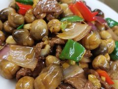 鲜菇炒牛肉-盈旺小厨·非遗黄鳝饭(泰康路店)