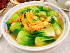 瑶柱虾干浸时蔬-沙田新强记烧鹅海鲜酒家