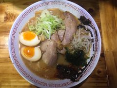 黑麻油豚骨拉面-老龙亭拉面店