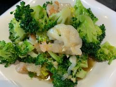 西兰花拌虾仁-小城粥道·海胆鲜虾粥(解放广场店)