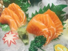 三文鱼刺身-小川洋风料理(街道口店)