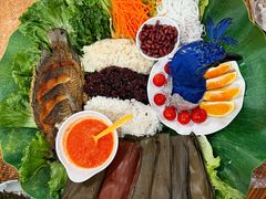 -沐毫傣泐云南菜孔雀宴•手抓饭傣味烧烤(曼听店)