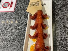 黑猪肉大香肠-黑白电视长沙小吃(美林M·LIVE天地东座店)