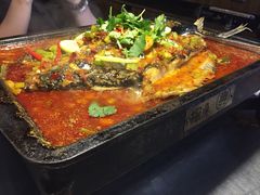 -探鱼·鲜青椒爽麻烤鱼(中天广场店)