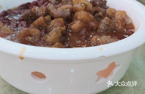 Braised Yellow Meat with Abalone Sauce