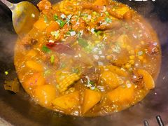 鸡爪脊骨锅-山河屯铁锅炖鲜鹅·东北菜(开发区一店)