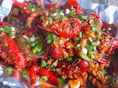 偶遇花甲（小龙虾）-陈仓老街美食天地